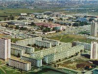 Trnsko, Siget, Zagrebački velesajam i Aleja Borisa Kidriča (današnja Avenija grada Dubrovnika), oko 1966. godine
